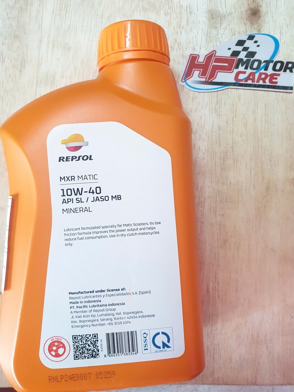 Nhớt Repsol Matic 10W-40  800ml ( dùng cho xe tay ga)